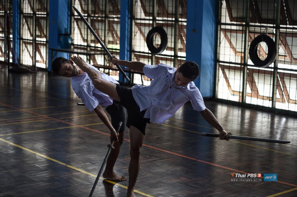 การเรียนกระบี่กระบองในโรงเรียน